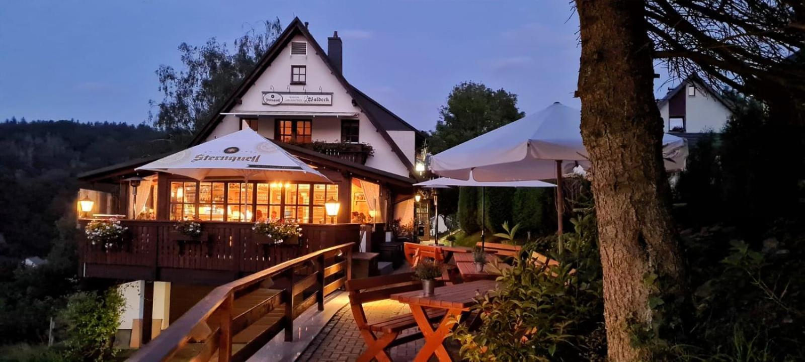 Landgasthof Waldeck Marienberg Buitenkant foto