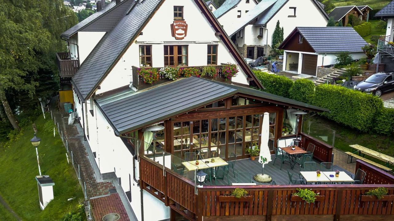 Landgasthof Waldeck Marienberg Buitenkant foto